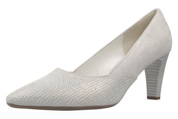 Gabor Pumps in Übergrößen Weiß 65.150.61 große Damenschuhe