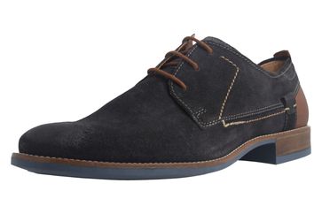 Fretz Men Halbschuhe in Übergrößen Blau 6901.4559-1 große Herrenschuhe