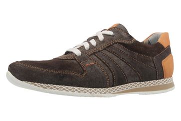 Fretz Men Halbschuhe in Übergrößen Braun 4970.1649-59 große Herrenschuhe
