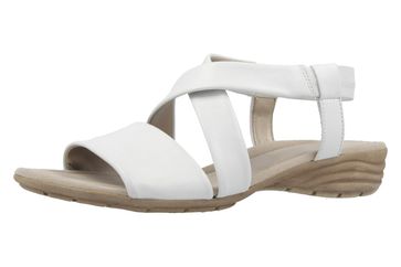 GABOR - Damen Sandaletten - Weiß Schuhe in Übergrößen