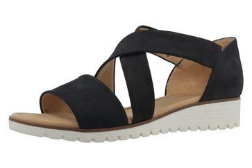 Gabor Sandalen in Übergrößen Blau 64.572.16 große Damenschuhe