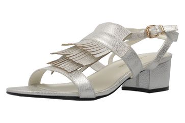 Andres Machado Sandalette in Übergrößen Weiß AM5137 Pull Blanco große Damenschuhe