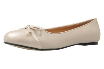 ANDRES MACHADO - Damen Ballerinas - Beige Schuhe in Übergrößen