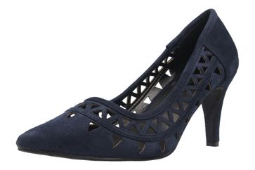 ANDRES MACHADO - Damen Pumps - Blau Schuhe in Übergrößen