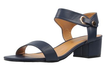 ANDRES MACHADO - Damen Sandaletten - Blau Schuhe in Übergrößen