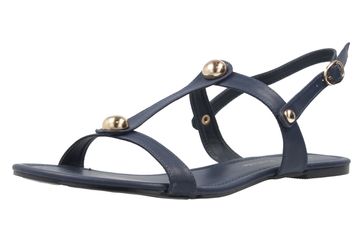 ANDRES MACHADO - Damen Sandalen - Blau Schuhe in Übergrößen