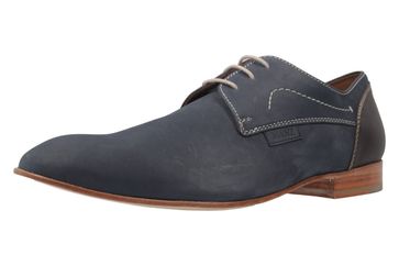 Manz Businessschuhe in Übergrößen Blau 141016-02-047 große Herrenschuhe