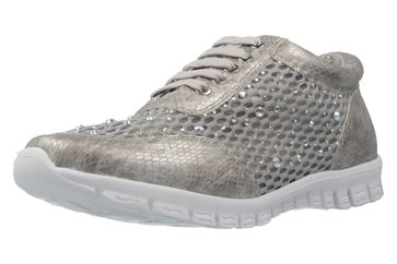 Fitters Footwear Diana Sneaker in Übergrößen Grau 2.971403 Grey große Damenschuhe