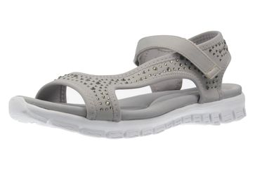 Fitters Footwear Sandalen in Übergrößen Grau 0 große Damenschuhe
