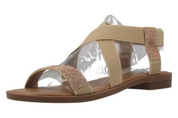 Fitters Footwear Sandalen in Übergrößen Beige NEW-19864 große Damenschuhe