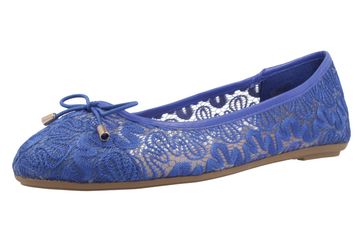 Fitters Footwear Ballerinas in Übergrößen Blau 2.514377 Blau große Damenschuhe