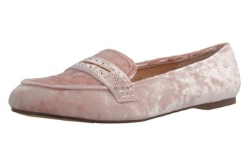 Fitters Footwear Ballerinas in Übergrößen Pink 2.978601 Pink Velvet große Damenschuhe