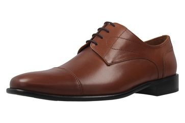 Manz Halbschuhe in Übergrößen Braun 113033-12-177 große Herrenschuhe