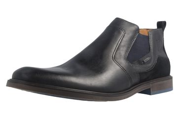 Fretz Men Boots in Übergrößen Schwarz 7104.7371-51 große Herrenschuhe