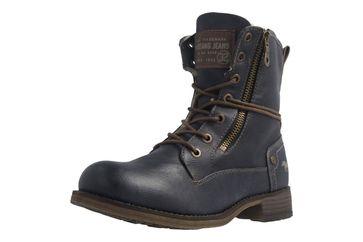 MUSTANG - Damen Boots - Blau Schuhe in Übergrößen