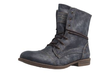 Mustang Shoes Boots in Übergrößen Blau 1157-551-820 große Damenschuhe
