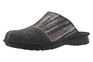Romika Mikado H 53 Hausschuhe in Übergrößen Grau 14053-54-712 große Herrenschuhe