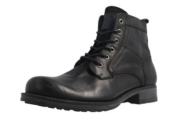 Mustang Shoes Boots in Übergrößen Schwarz 4865-507-9 große Herrenschuhe