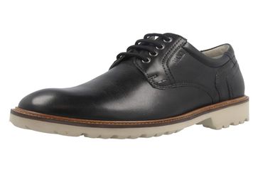Manz Halbschuhe in Übergrößen Schwarz 146050-03-001 große Herrenschuhe