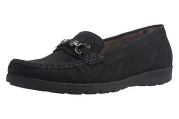 GABOR - Damen Mokassin - Blau Schuhe in Übergrößen