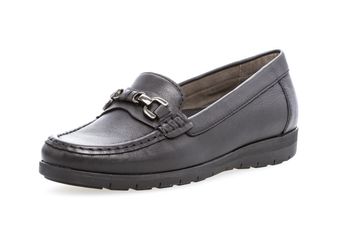 GABOR - Damen Mokassin - Schwarz Schuhe in Übergrößen