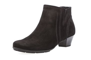 Gabor Stiefeletten in Übergrößen Schwarz 75.638.17 große Damenschuhe