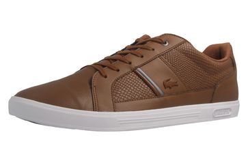 Lacoste Sneaker in Übergrößen Braun 7-34SPM0044176 große Herrenschuhe