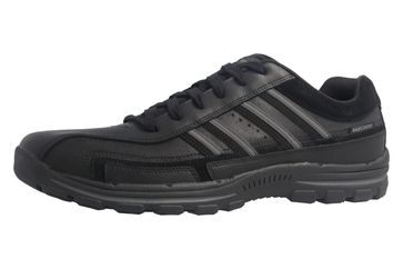 Skechers Halbschuhe in Übergrößen Schwarz 64624/BLK große Herrenschuhe