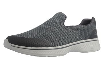 SKECHERS - Herren Slipper - GO WALK 4 Expert - Grau Schuhe in Übergrößen