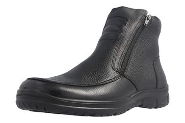 JOMOS - Herren Lammfellstiefel - Schwarz Schuhe in Übergrößen