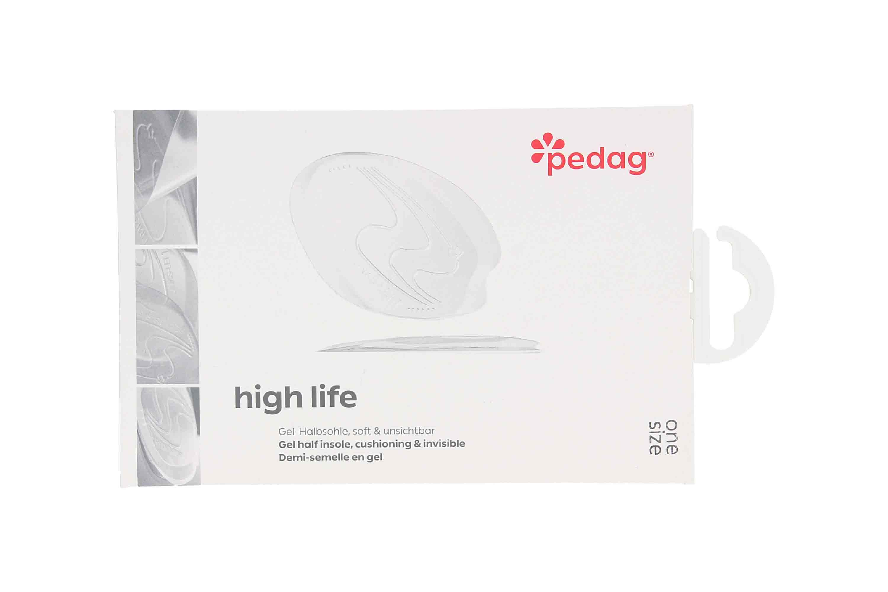 pedag - HIGH LIFE - Gel Halbsohle (2 Stück)