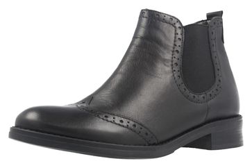 REMONTE - Damen Stiefelette - Schwarz Schuhe in Übergrößen