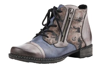 Remonte Stiefeletten in Übergrößen Grau D4378-15 große Damenschuhe