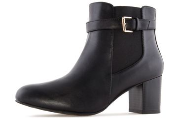 ANDRES MACHADO - Damen Stiefelette - Schwarz Schuhe in Übergrößen