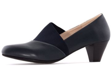 Andres Machado Pumps in Übergrößen Blau AM5215 Soft Marino große Damenschuhe