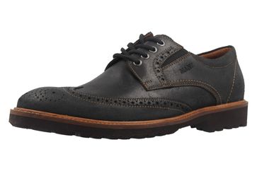 Manz Business Schuhe in Übergrößen Schwarz 146063-03-001 große Herrenschuhe