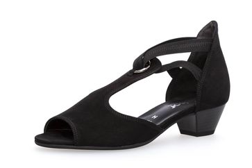 Gabor Comfort Basic Sandalette in Übergrößen Schwarz 86.561.47 große Damenschuhe