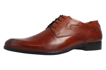 Fretz Men Oskar Business-Schuhe in Übergrößen Braun 7105.1274-37 große Herrenschuhe