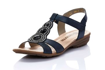 Remonte Sandalen in Übergrößen Blau R3641-15 große Damenschuhe