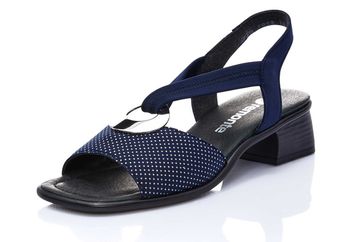 Remonte Sandalen in Übergrößen Blau R5953-14 große Damenschuhe