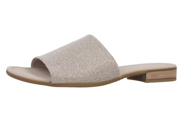 Gabor Comfort Sport Pantolette in Übergrößen Beige 82.790.12 große Damenschuhe