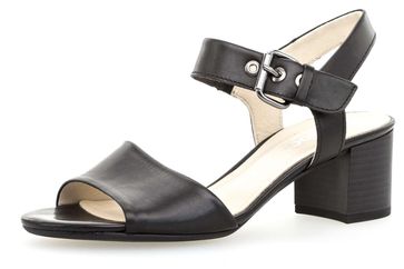 Gabor Comfort Fashion Sandalette in Übergrößen Schwarz 82.920.57 große Damenschuhe