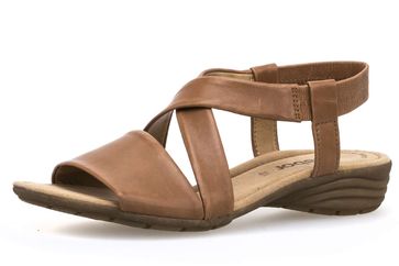 Gabor Gabor Casual Sandalette in Übergrößen Beige 84.550.24 große Damenschuhe