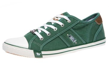 Mustang Shoes Sneaker in Übergrößen grasgrün 1099-302-709 große Damenschuhe