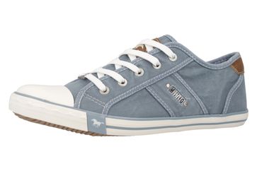 Mustang Shoes Sneaker in Übergrößen himmelblau 1099-302-807 große Damenschuhe