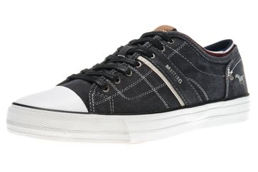 Mustang Shoes Sneaker in Übergrößen schwarz 4127-303-9 große Herrenschuhe