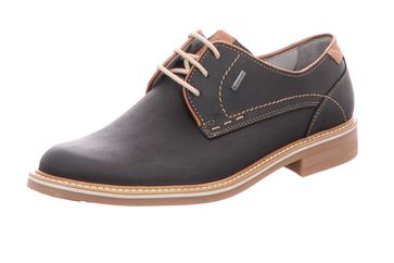 FRETZ MEN Business Schuhe in Übergrößen Schwarz 8941.4827-51 große Herrenschuhe