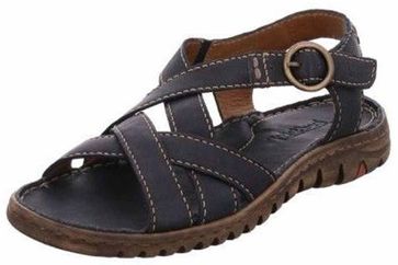 Josef Seibel Lucia 01 Sandalen in Übergrößen Blau 63801 343 500 große Damenschuhe