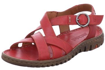 Josef Seibel Lucia 01 Sandalen in Übergrößen Rot 63801 343 400 große Damenschuhe