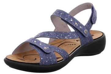 Romika Ibiza 70 Sandalen in Übergrößen Blau 16070 77 530 große Damenschuhe